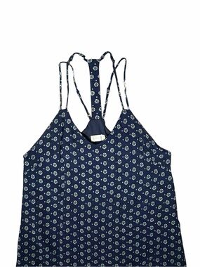 ALTARD STATE Navy Floral Print Strappy Dress